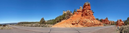 The Bryce Canyon National Park, Utah, United States