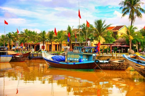 The City of Hoi An, Vietnam, Asia