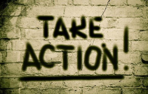 Take Action Concept