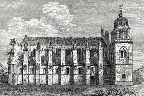 Holyrood Abbey, Edinburgh, Scotland, 17th century