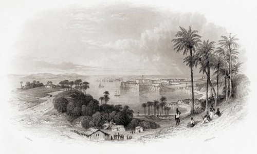 Bombay, India Engraved by Willmore after T Allom