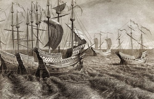 Englische Segelboote, 16. Jahrhundert