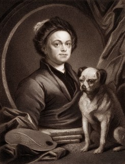 William Hogarth, 1697 - 1764, an English painter, printmaker, pictorial satirist, social critic,