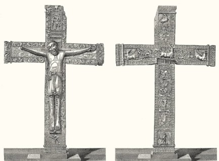 Crucifix of Ferdinand and Sancha, c. 1063, Madrid, Museo Arqueologico Nacional