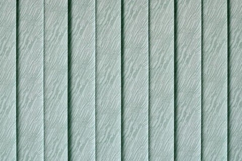 Vertical blinds on the window of the office