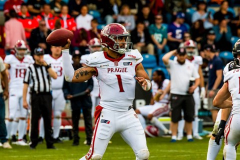 European League of Football, ELF/ Game: Prague Lions at Munich Ravens on 09. June. 2024, in the