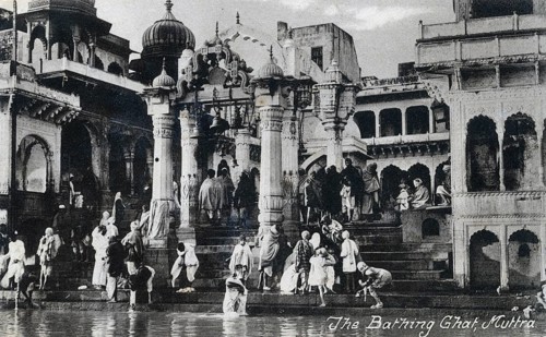Post Card of Vishram Ghat, Mathura, Uttar Pradesh, India