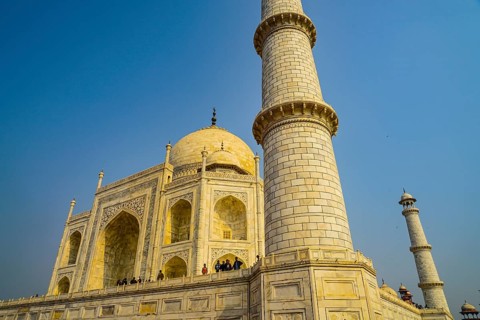 World Heritage Taj Mahal (India, Agra). Shooting Location: India