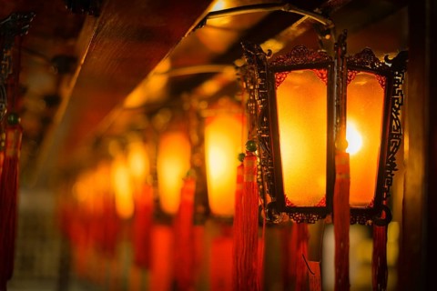 Hong Kong Man Mo Temple. Shooting Location: Hong Kong Special Administrative Region