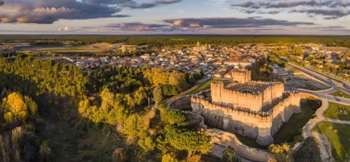 Coca castle, XV century, Gothic-Mudejar, Coca, Segovia province, Spain