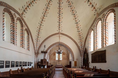Kavelstorf, village church, view to the east