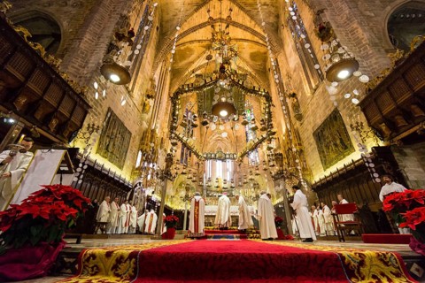Misa en la catedral, Festa De L'Estandart, civic-religious festival in the Christian conquest of