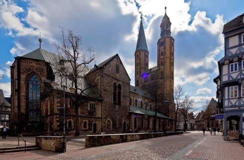 Goslar Market Church of St Cosmas and Damian 75008 built around 1165 new chancel in the 14th