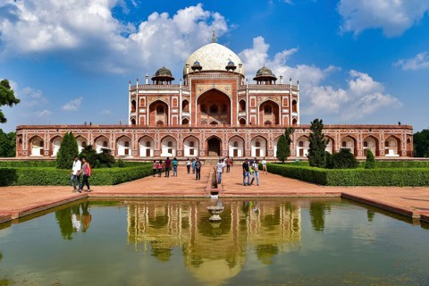 Humayun's Tomb in Delhi, India