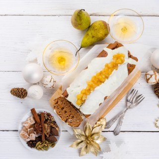 French Christmas cake