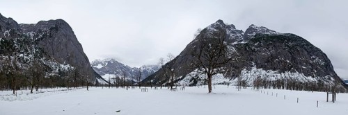 Großer Ahornboden in winter, Karwendel