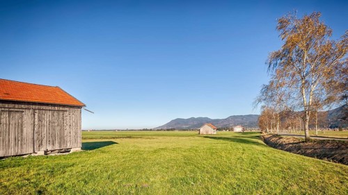 An image of an autumn scenery in bavaria germany