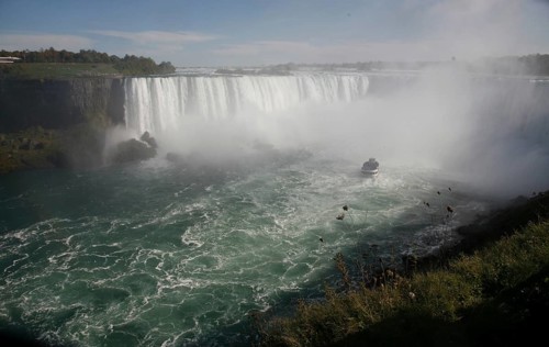 Boat at Niagara Falls