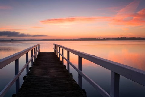 Sunrise at the lake