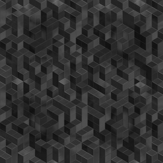 A cube endless background texture 3d illustration