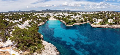 Cala Gran, Cala d Or, Santanyi, Majorca, Balearic Islands, Spain