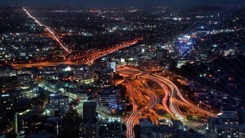 New Zealand, Auckland, View from Skytower, Sky Tower, Auckland, New Zealand
