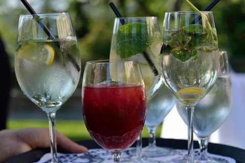 Selection of soft drinks