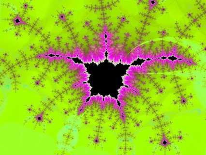An illustration of a nice abstract fractal graphic background