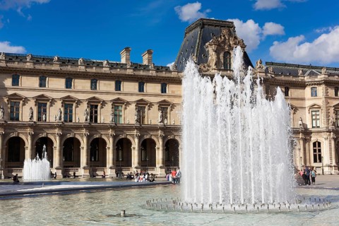 Louvre museum, Paris, Ile-de-france, France