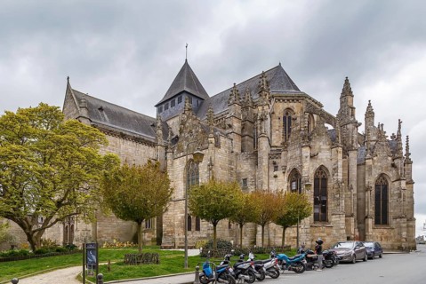 The beautiful St. Malo church is one of the finest examples of ecclesiastical architecture in the