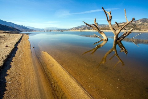 Lake Isabella in the Sierra Nevada California