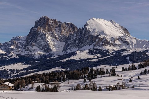 Hike on the Alpe di Siusi, South Tyrol, Italy