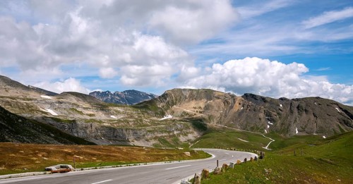 Grossglockner High Alpine Road, Carinthia, Hohe Tauern, Austria, Hochtor, Schöneck