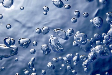 Air Bubbles, Underwater Bubbles Abstract Underwater Background