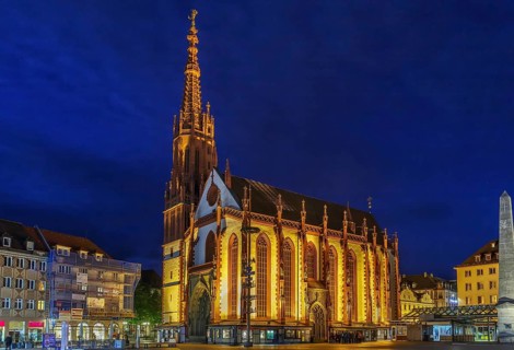 Marienkapelle is a Roman Catholic church located at the Unterer Markt (market square) of the town