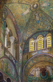 The Basilica of San Vitale is a church in Ravenna, and one of the most important examples of early