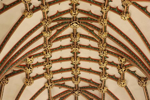 Vault in the choir, St., Saint, Saint