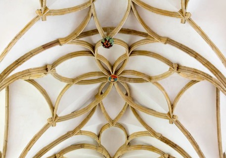 Ribbed vault in the nave, St., Sankt, Saint