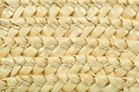 Woven straw natural background