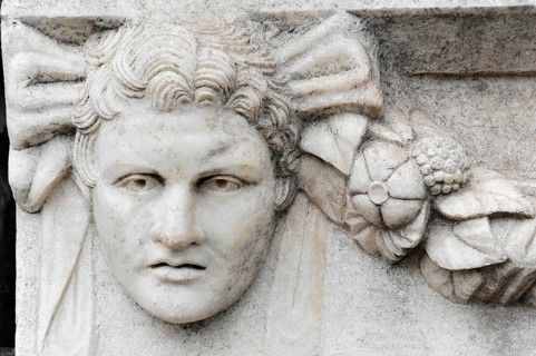 Excavation site site of the ancient city of Aphrodisias, today's city of Geyre, Karacasu, Aydin,