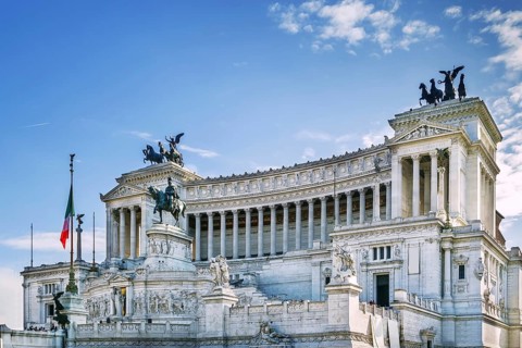 Altare della Patria also known as National Monument to Victor Emmanuel II is a monument built in