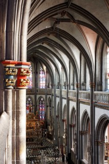 View from the walkway on the north side to the east, St., Sankt, Saint