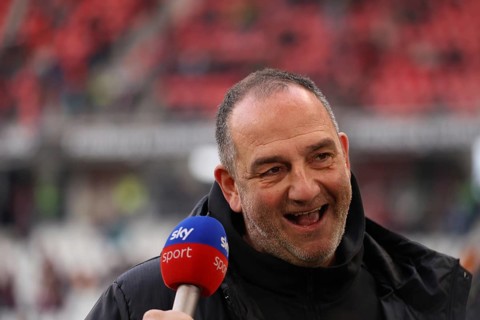 Head coach/ coach Frank Schmidt (FC Heidenheim), at the match of the 1st FBL: 24-25: 21st Sptg. SC