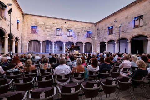 Can Çakmur, solo piano concert, Brahms Pollença festival, Majorca, Balearic Islands, Spain