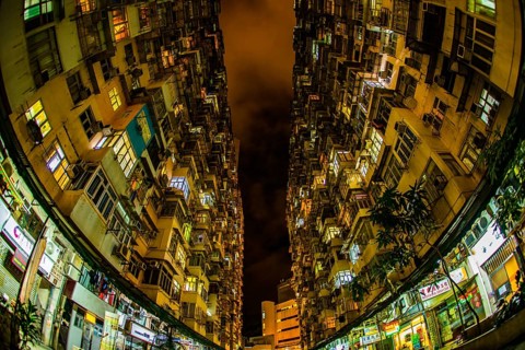 Hong Kong apartment high-rise apartment (Quarry Bay). Shooting Location: Hong Kong Special