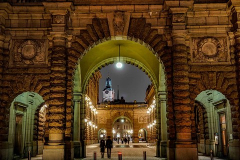 Stockholms Lickusdagen and Night view. Shooting Location: Sweden, Stockholm