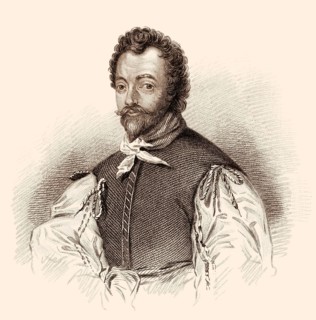 Sir Francis Drake, ca. 1540-1596, englischer Seefahrer, Pirat, Entdecker, Vizeadmiral und der erste