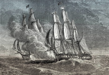 The fight between HMS Phoenix and French Ship Didon, 10 August 1805, Napoleonic wars, From British
