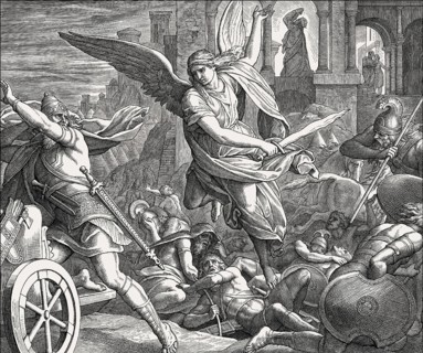 Jerusalem Delivered from Sennacherib, Old Testament, by Julius Schnorr von Carolsfeld