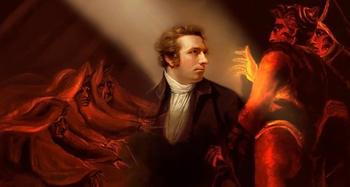 Henry Fuseli or Johann Heinrich Füssli, 1741 – 1825, Swiss painter, draughtsman and writer,